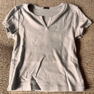 Grey Brandy Melville Top